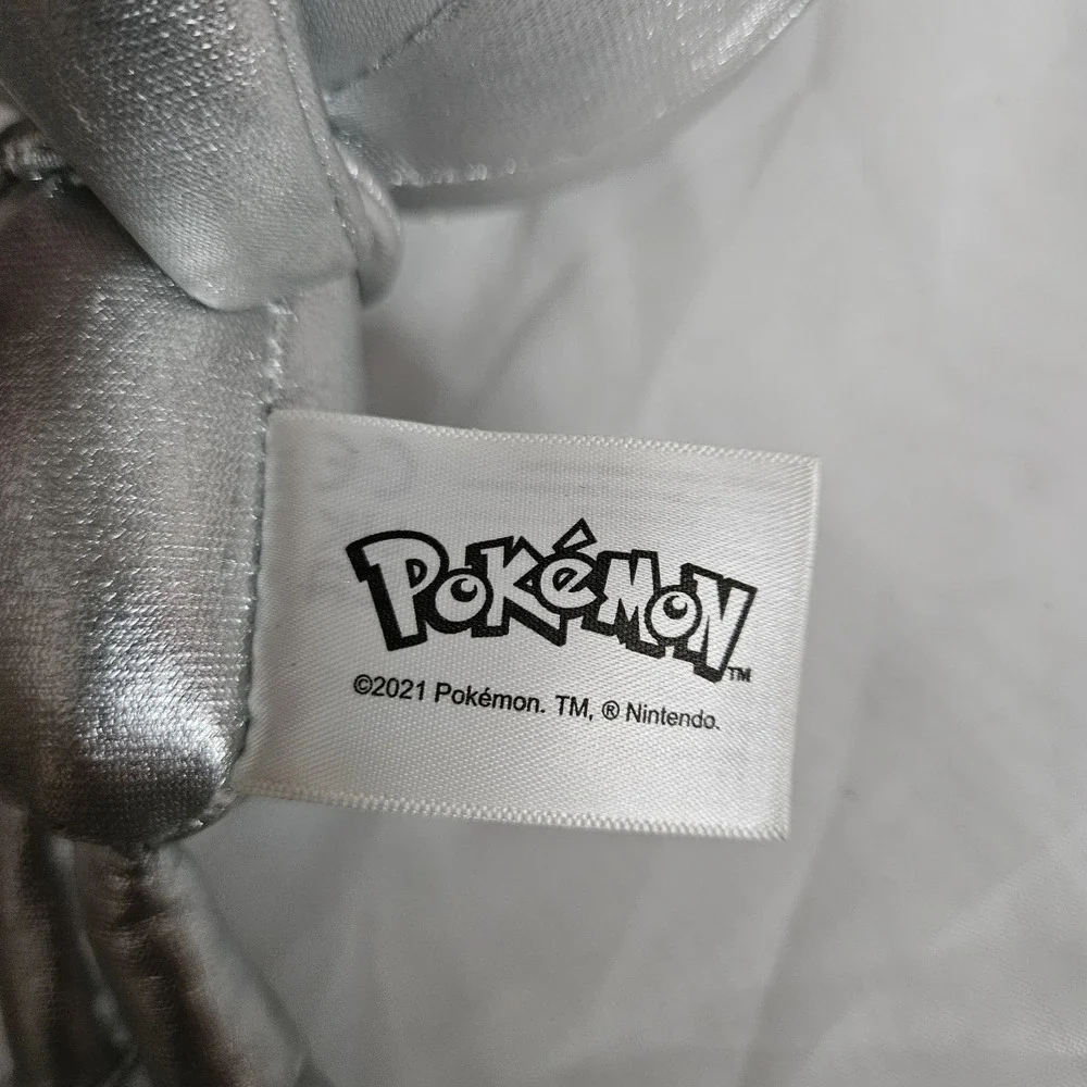 2021 Silver Scorbunny Plush Pokemon 25th Anniversary Rabbit Metallic 15